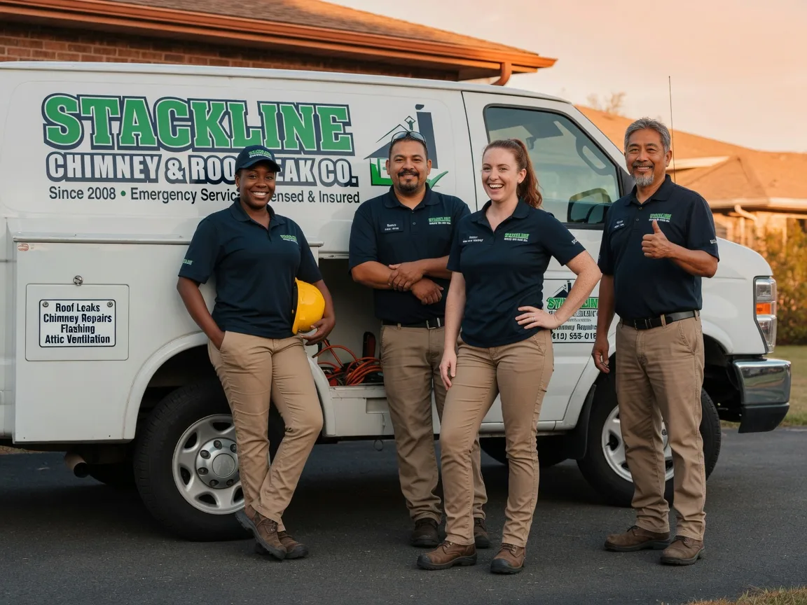 Chimney flashing repair company in Fremont, IA